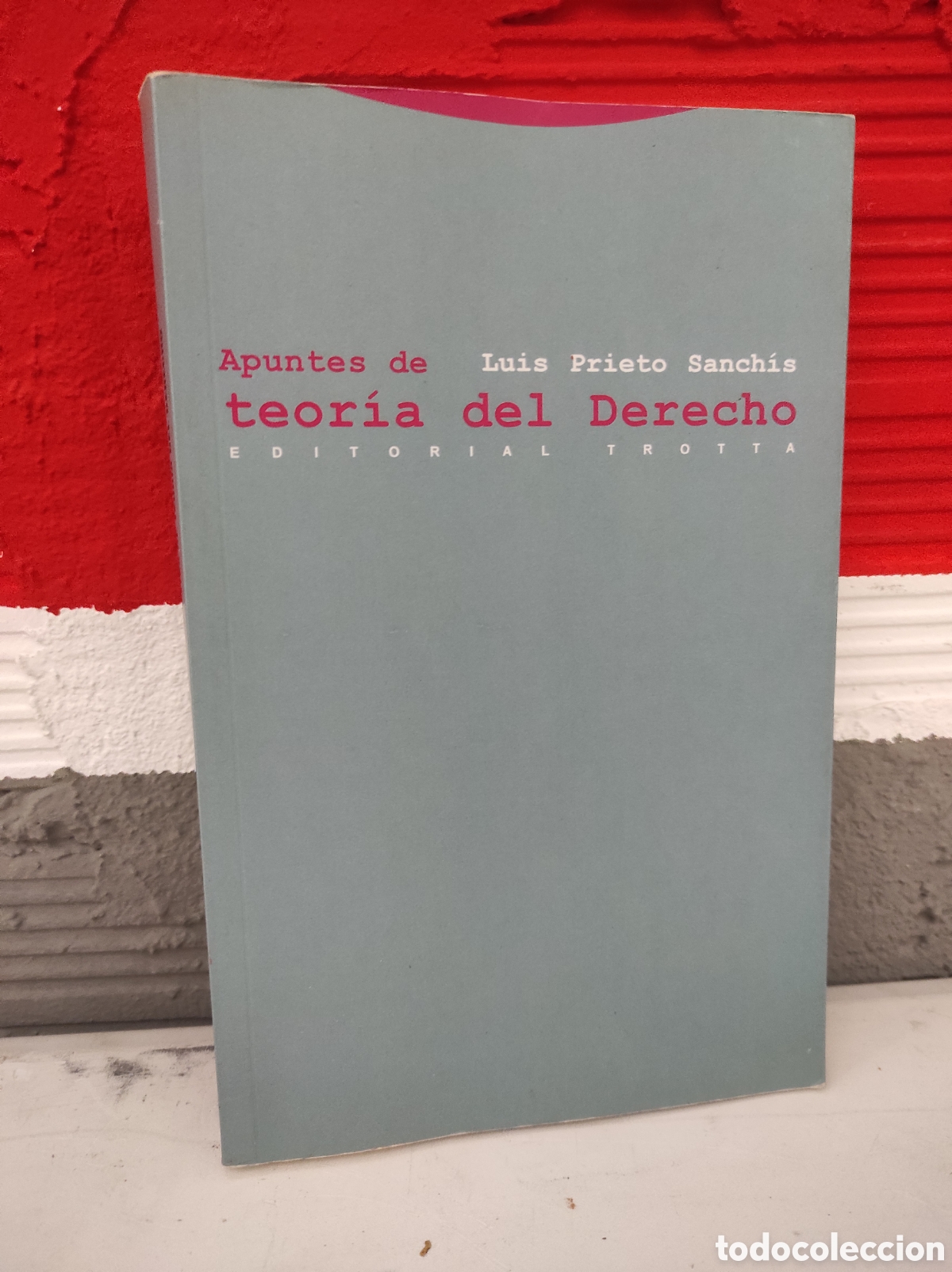 Libri di seconda mano: Apuntes de teor&iacute;a del Derecho - Prieto Sanch&iacute;s, Luis