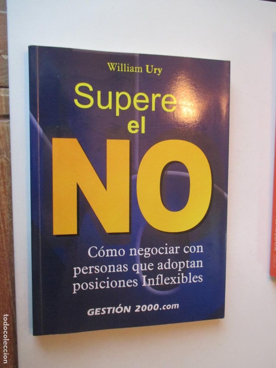 Libri di seconda mano: WILLIAM URY Supere el no W38599