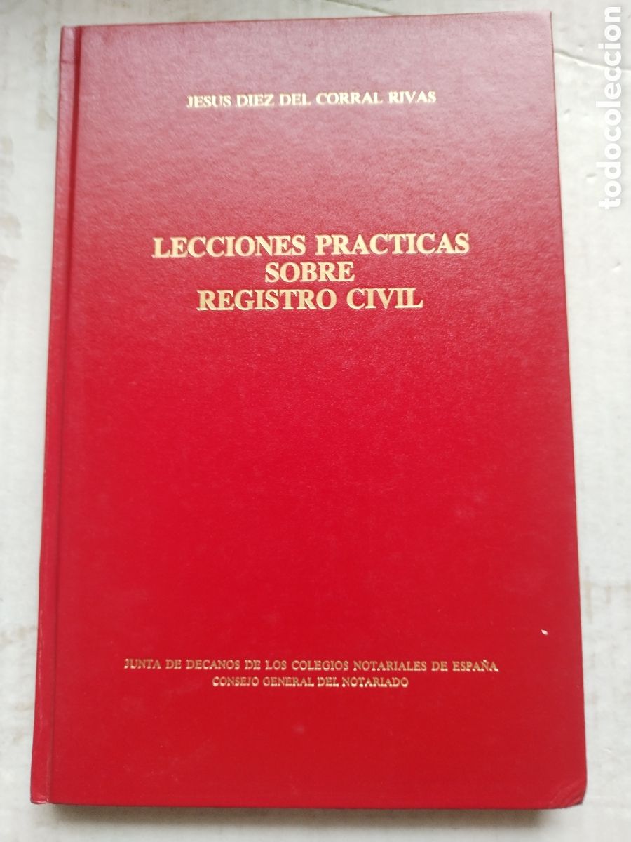 Libri di seconda mano: LECCIONES PR&Aacute;CTICAS SOBRE REGISTRO CIVIL