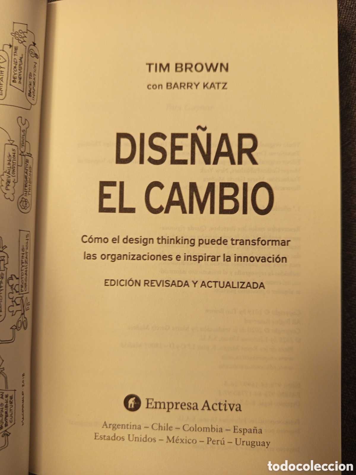 Libros de segunda mano: DISE&Ntilde;AR EL CAMBIO (TIM BROWN) - Foto 2