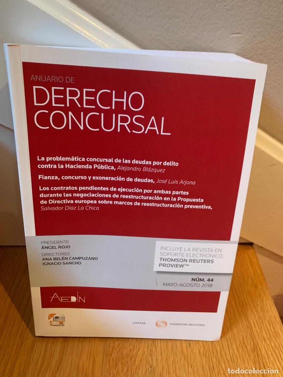 Libros de segunda mano: Anuario Derecho concursal. N&uacute;m 44 - Foto 1