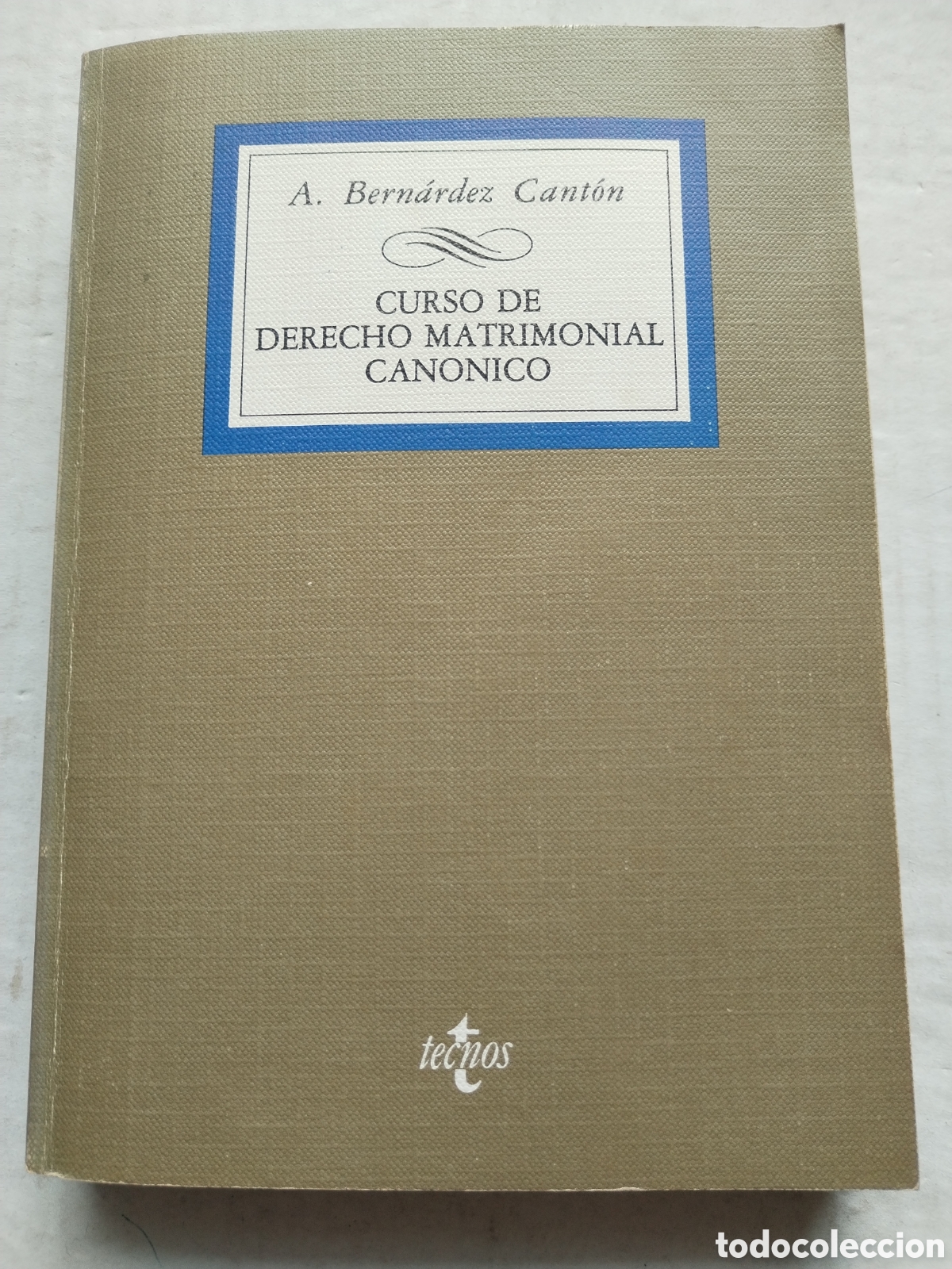 Libri di seconda mano: CURSO DE DERECHO MATRIMONIAL CANONICO/TECNOS