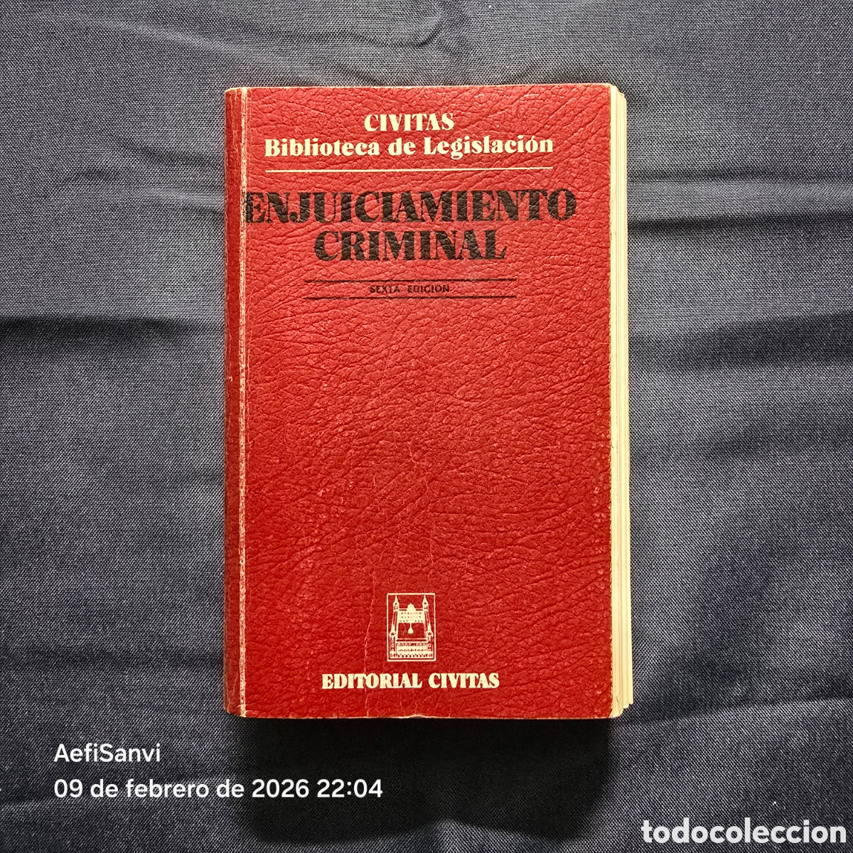 Libri di seconda mano: ENJUICIAMIENTO CRIMINAL (CIVITAS)