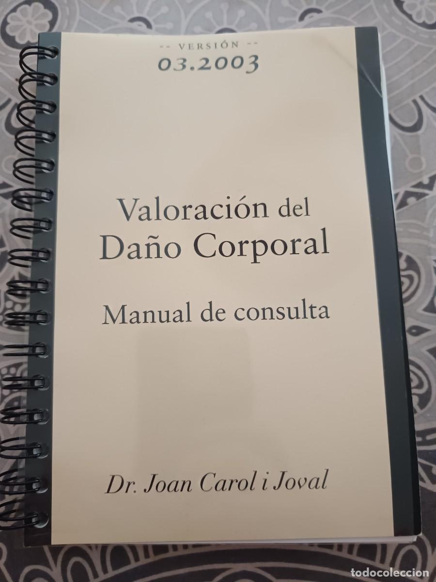 Libros de segunda mano: Valoraci&oacute;n del Da&ntilde;o Corporal - Foto 1