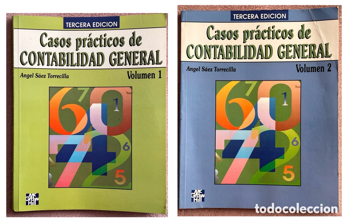 Libros de segunda mano: Casos pr&aacute;cticos de Contabilidad - Vol 1 y 2 - Foto 1