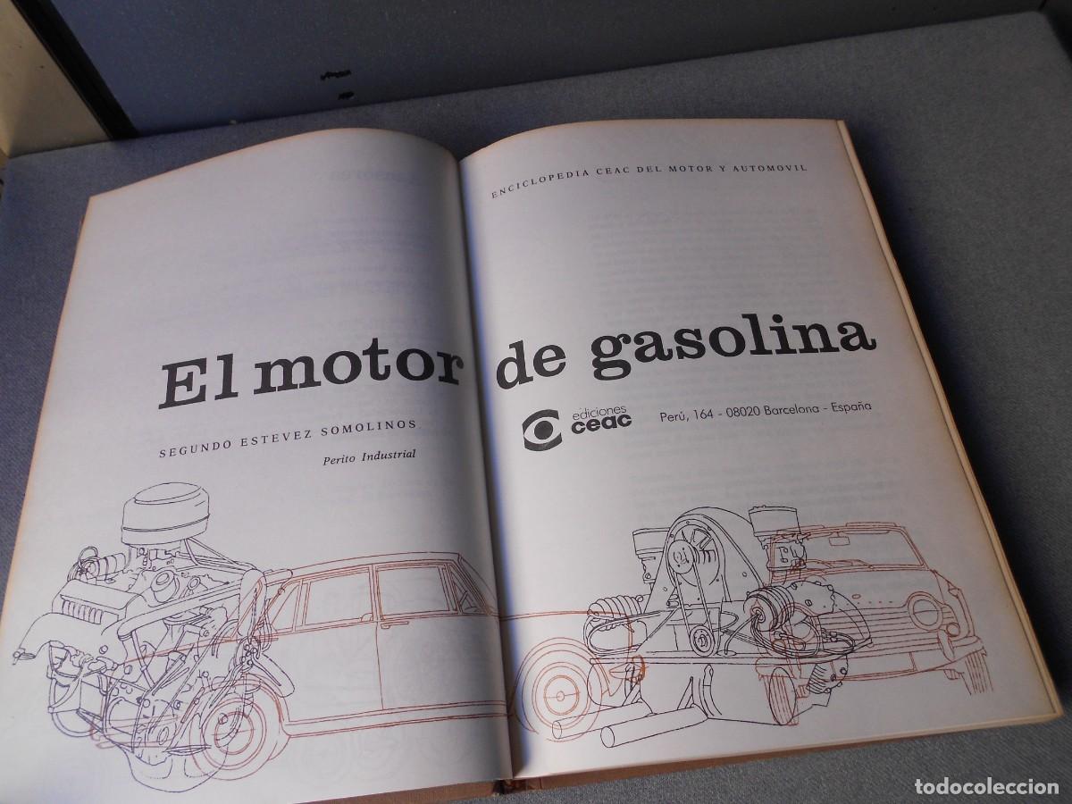 Libros de segunda mano: EL MOTOR DE GASOLINA. CEAC - Foto 3