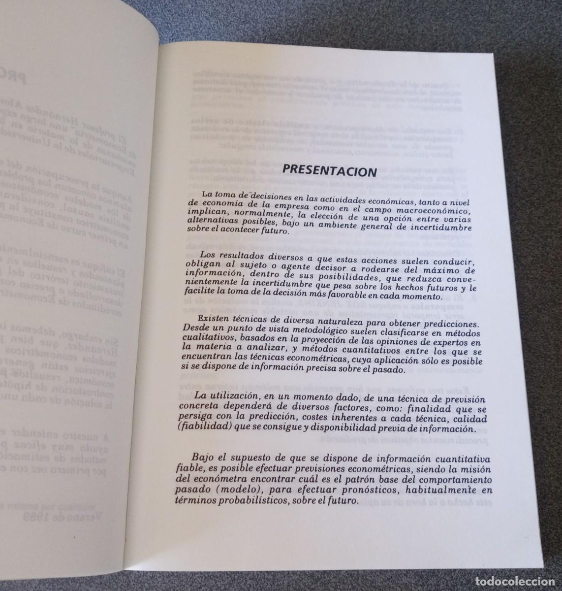 Libros de segunda mano: Ejercicios De Econ&oacute;metria Jos&eacute; Hern&aacute;ndez Alonso - Foto 5
