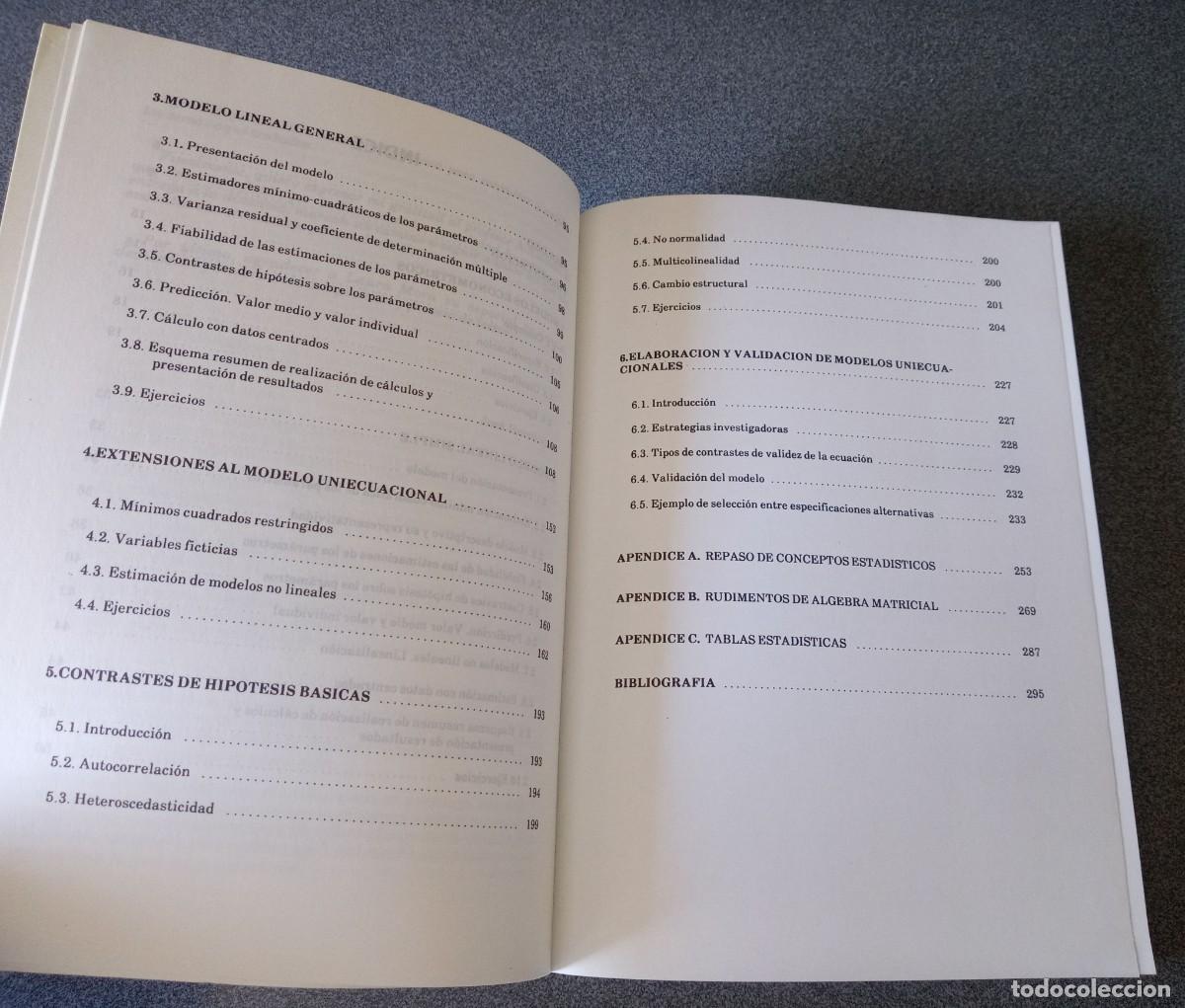 Libros de segunda mano: Ejercicios De Econ&oacute;metria Jos&eacute; Hern&aacute;ndez Alonso - Foto 7