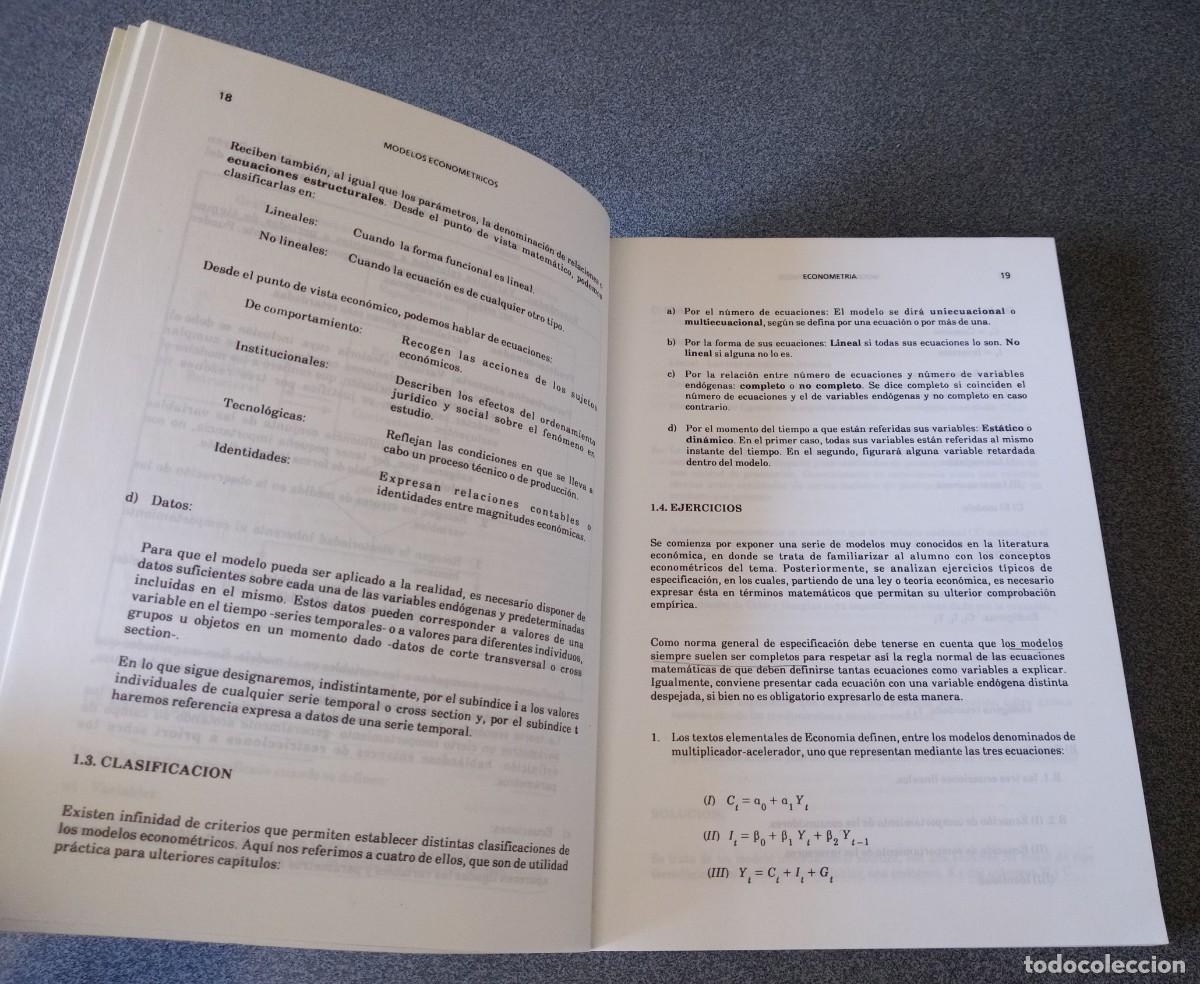 Libros de segunda mano: Ejercicios De Econ&oacute;metria Jos&eacute; Hern&aacute;ndez Alonso - Foto 10