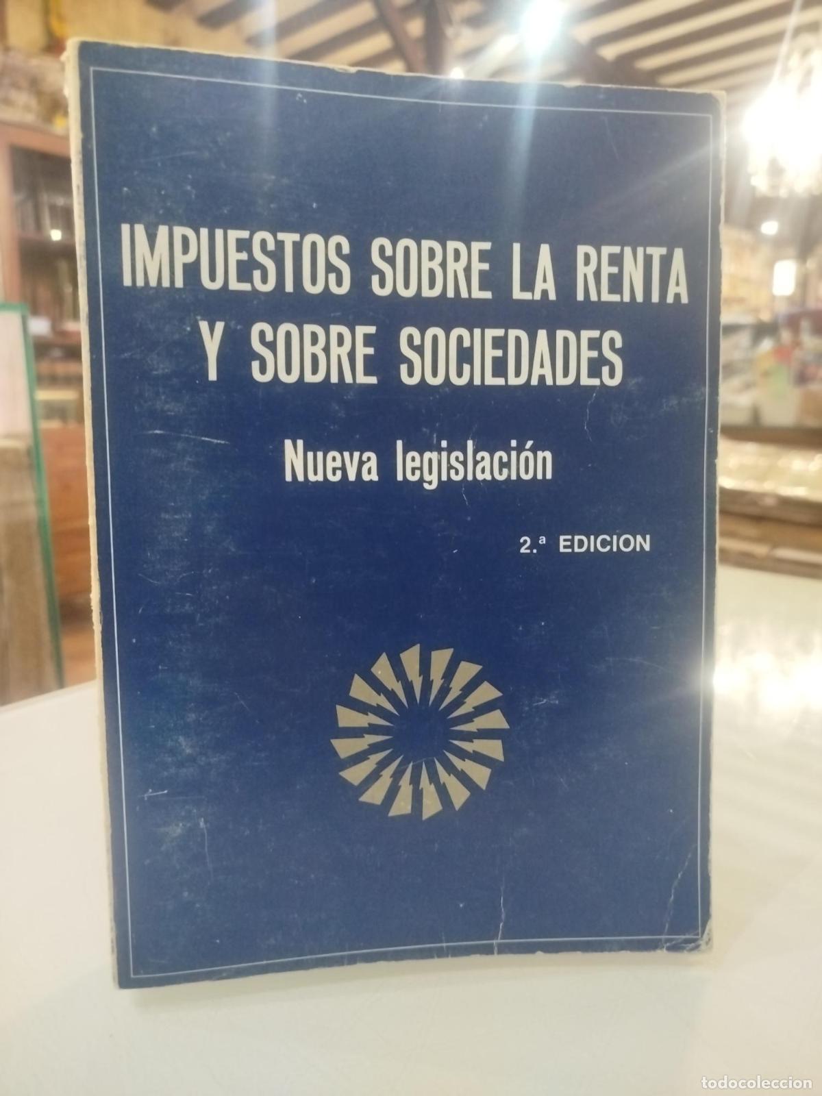 Libros de segunda mano: Impuestos sobre la renta y sobre sociedades -