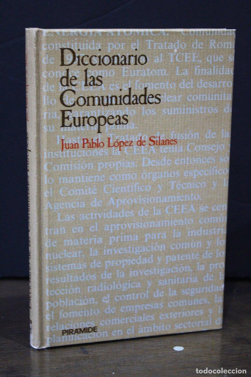 Libri di seconda mano: Diccionario de las Comunidades Europeas - L&oacute;pez De Silanes, Juan Pablo.