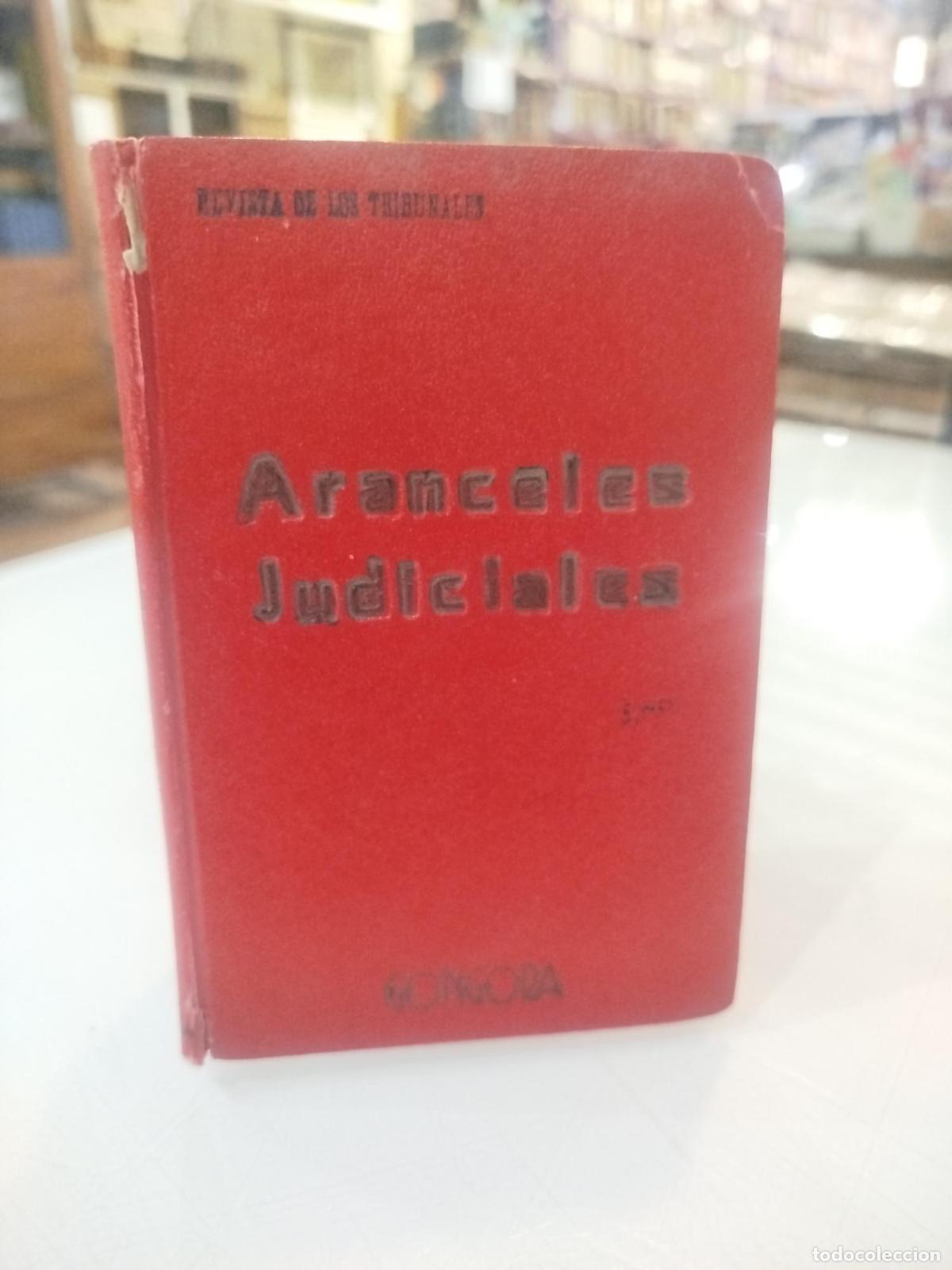 Second hand books: Aranceles Judiciales -