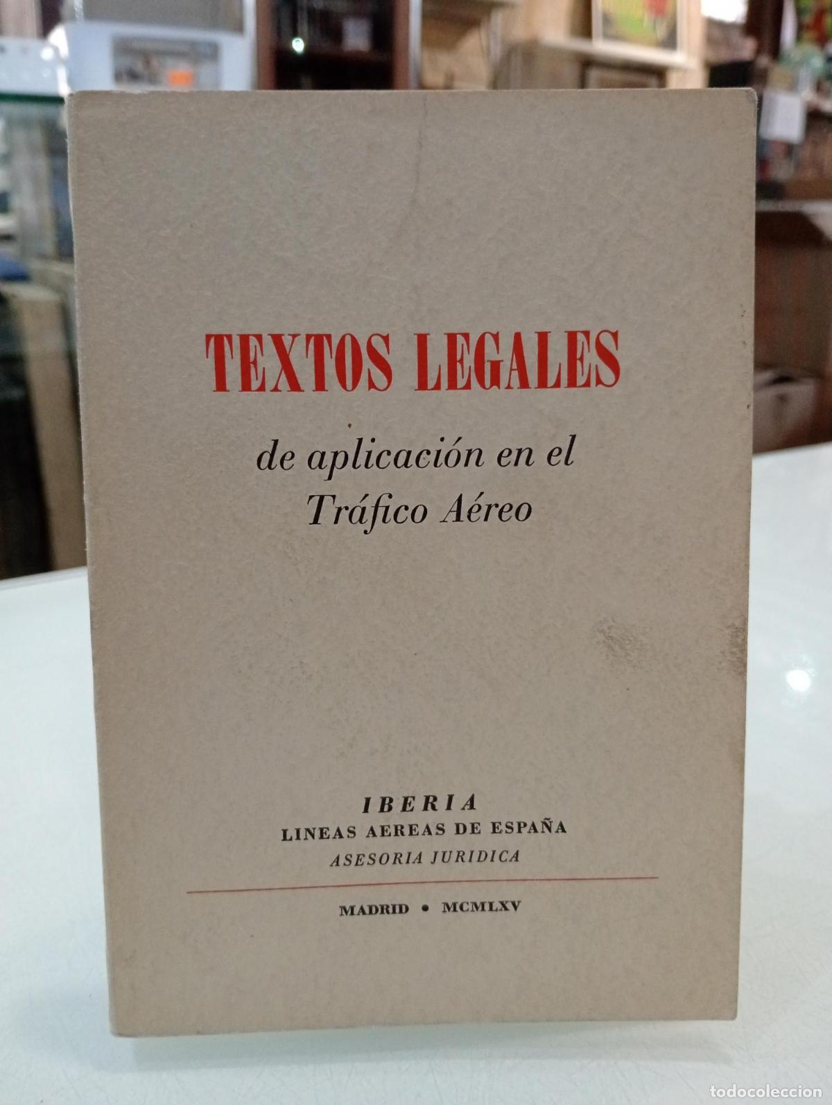 Second hand books: Textos Legales de aplicaci&oacute;n en el Tr&aacute;fico A&eacute;reo - Mapelli Y Domingo, Enrique