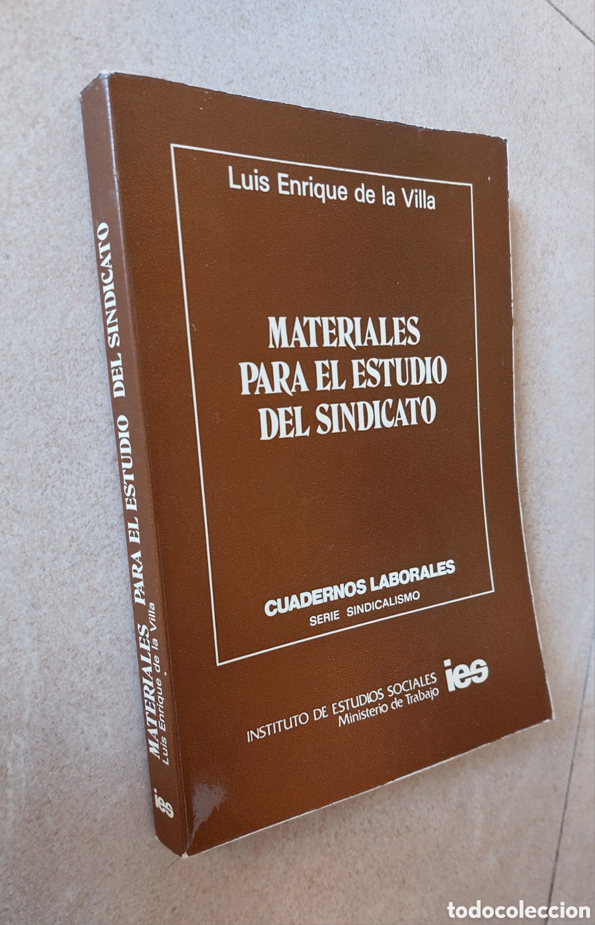 Libros de segunda mano: LIBRO MATERIALES PARA EL ESTUDIO DEL SINDICATO-1979