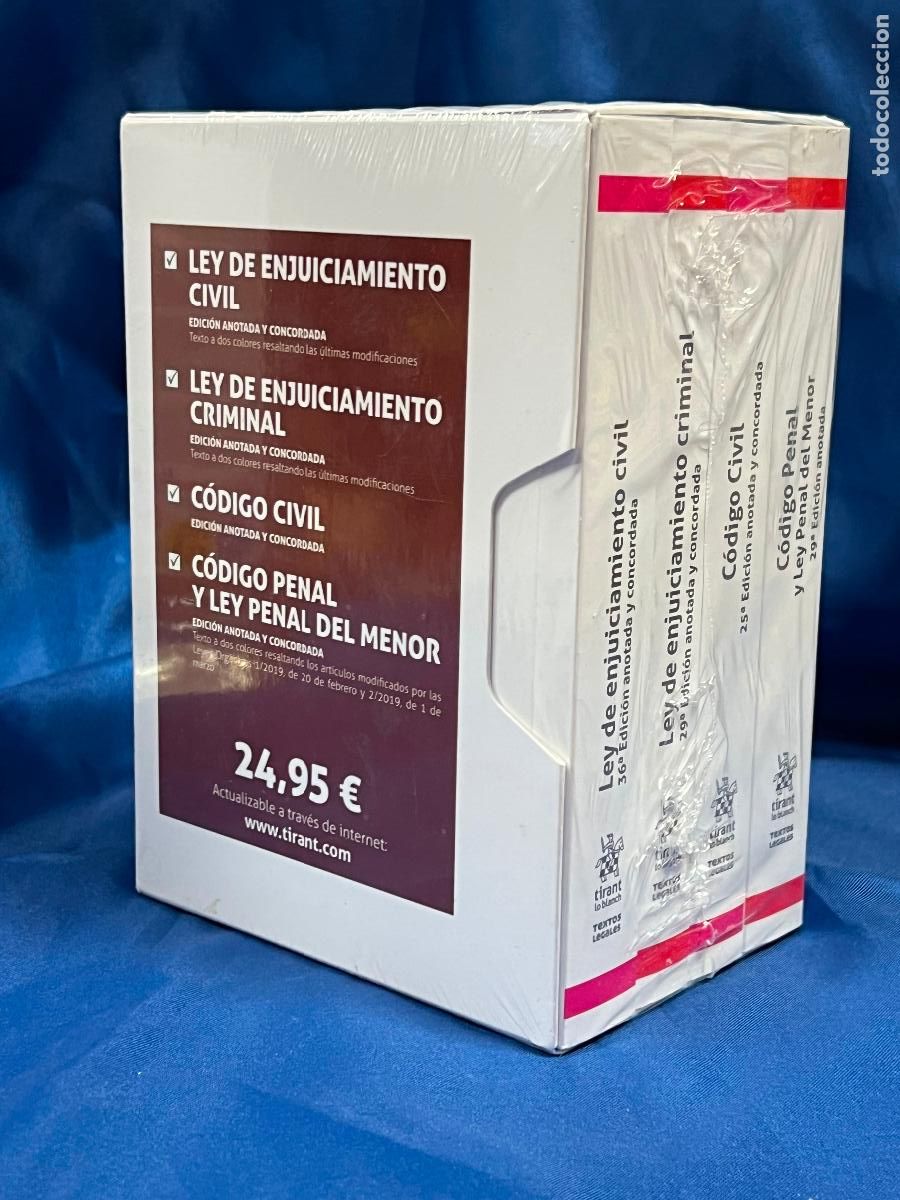 Gebrauchte B&uuml;cher: PACK TEXTOS LEGALES 2020 2021 TIRANT LO BLANCH NUEVO A ESTRENAR