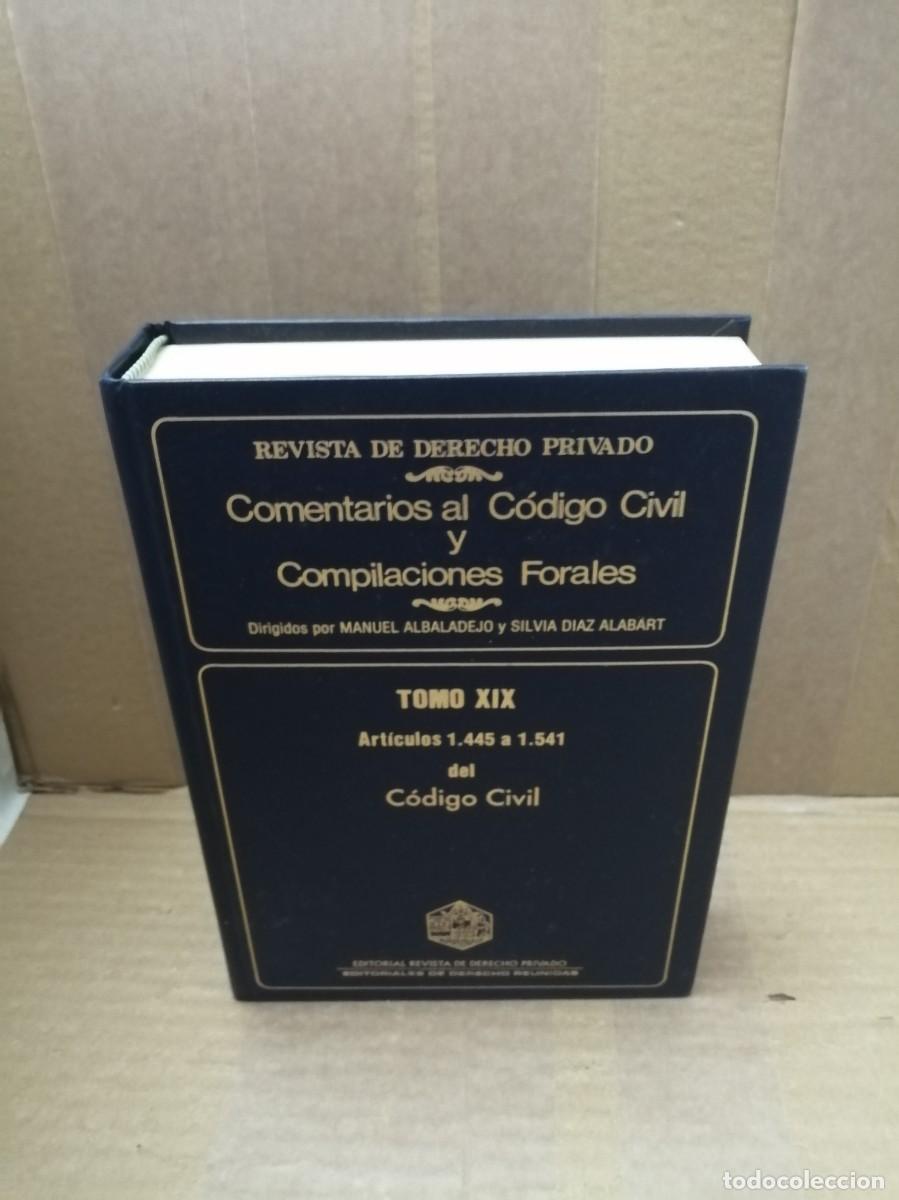 Second hand books: Comentarios al C&oacute;digo Civil y Compilaciones Forales, Tomo XIX: Art&iacute;culos 1445 a 1541 (1&ordf; edici&oacute;n)