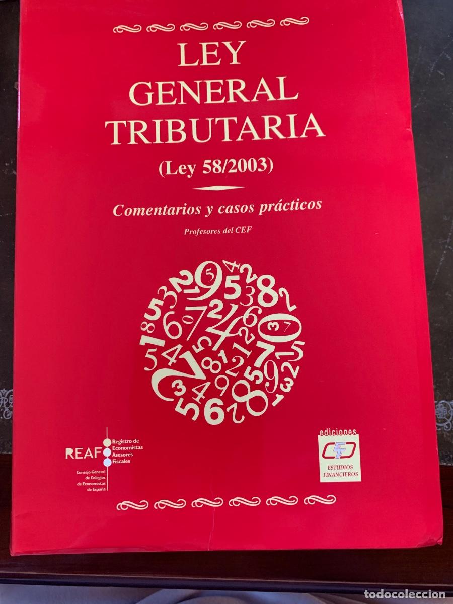 Libros de segunda mano: Ley general tributaria(ley 58/2003). - Foto 1