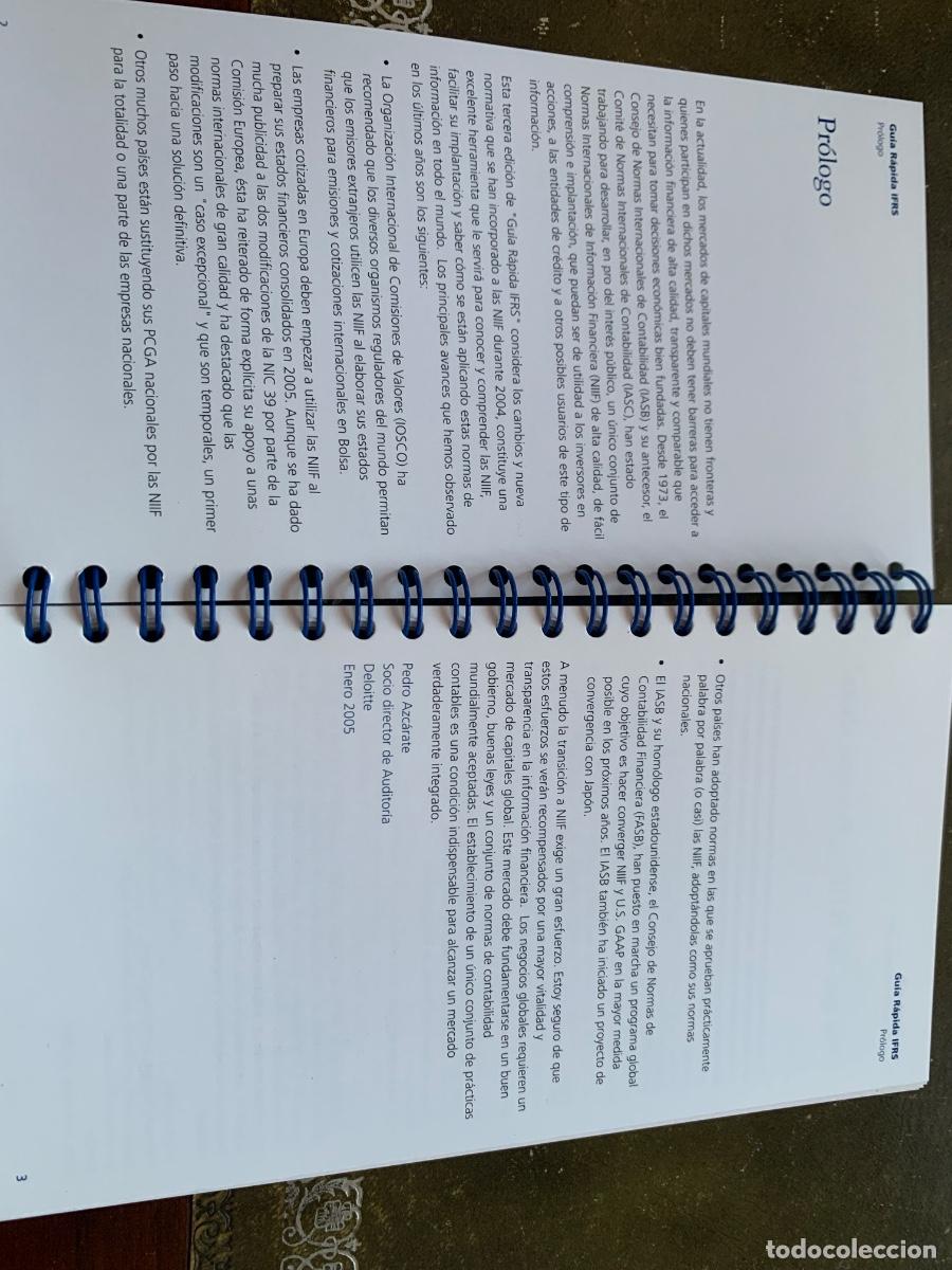 Libros de segunda mano: Gu&iacute;a r&aacute;pida IFRS 2005. - Foto 2