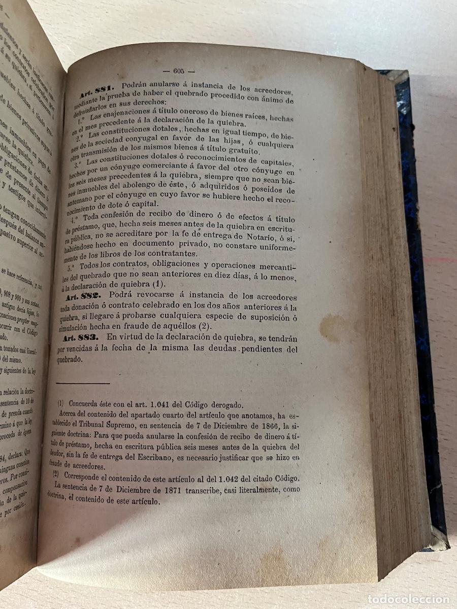Libros de segunda mano: El nuevo c&oacute;digo de comercio - Foto 4