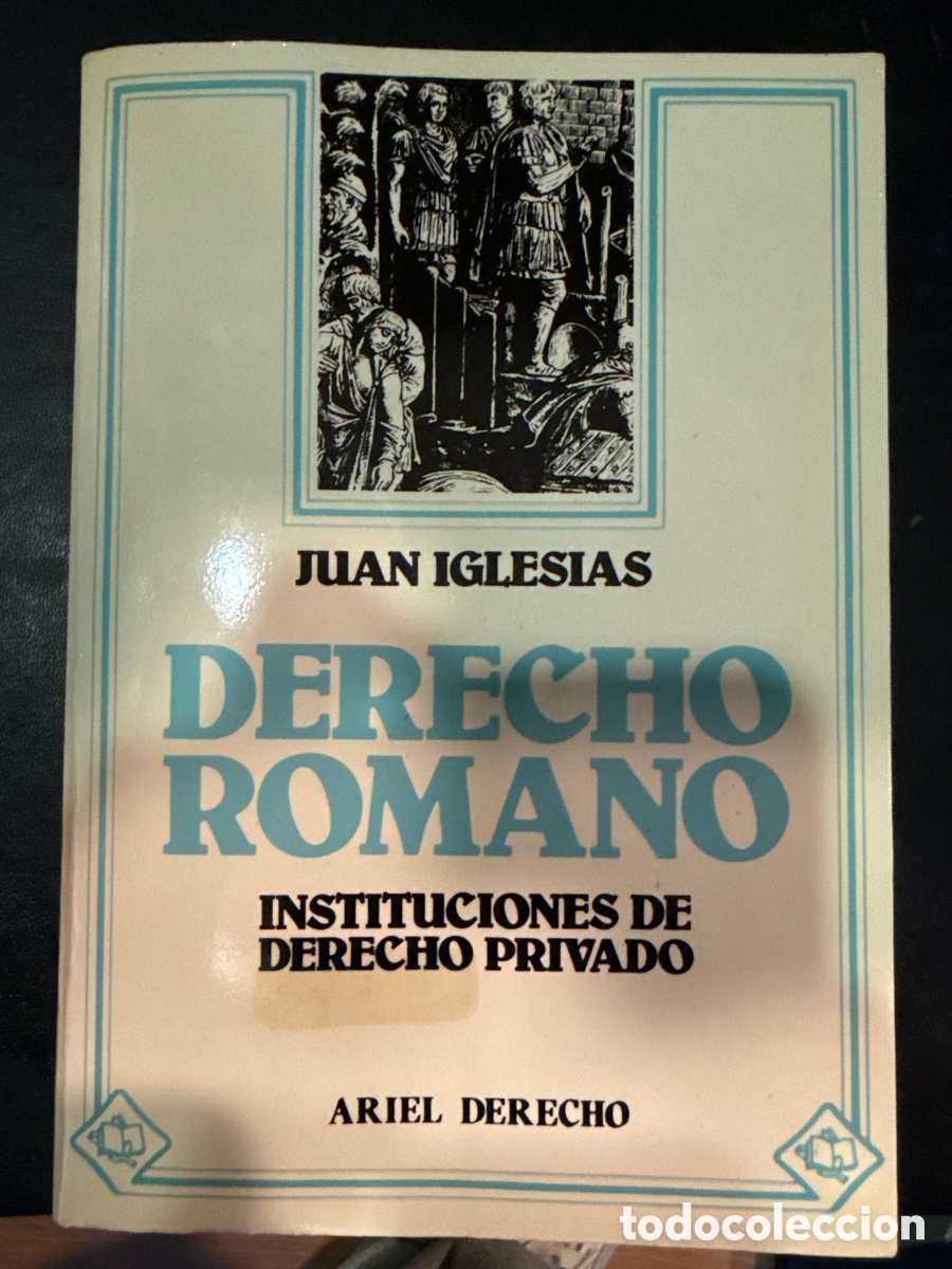 Libros de segunda mano: IGLESIAS, Juan Derecho Romano: Instituciones de derecho privado