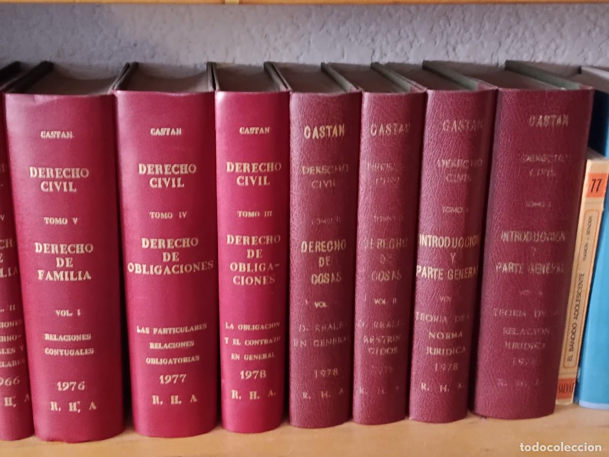 Gebrauchte B&uuml;cher: DERECHO CIVIL CASTAN DERECHO DE OBLIGACIONES 2 TOMOS