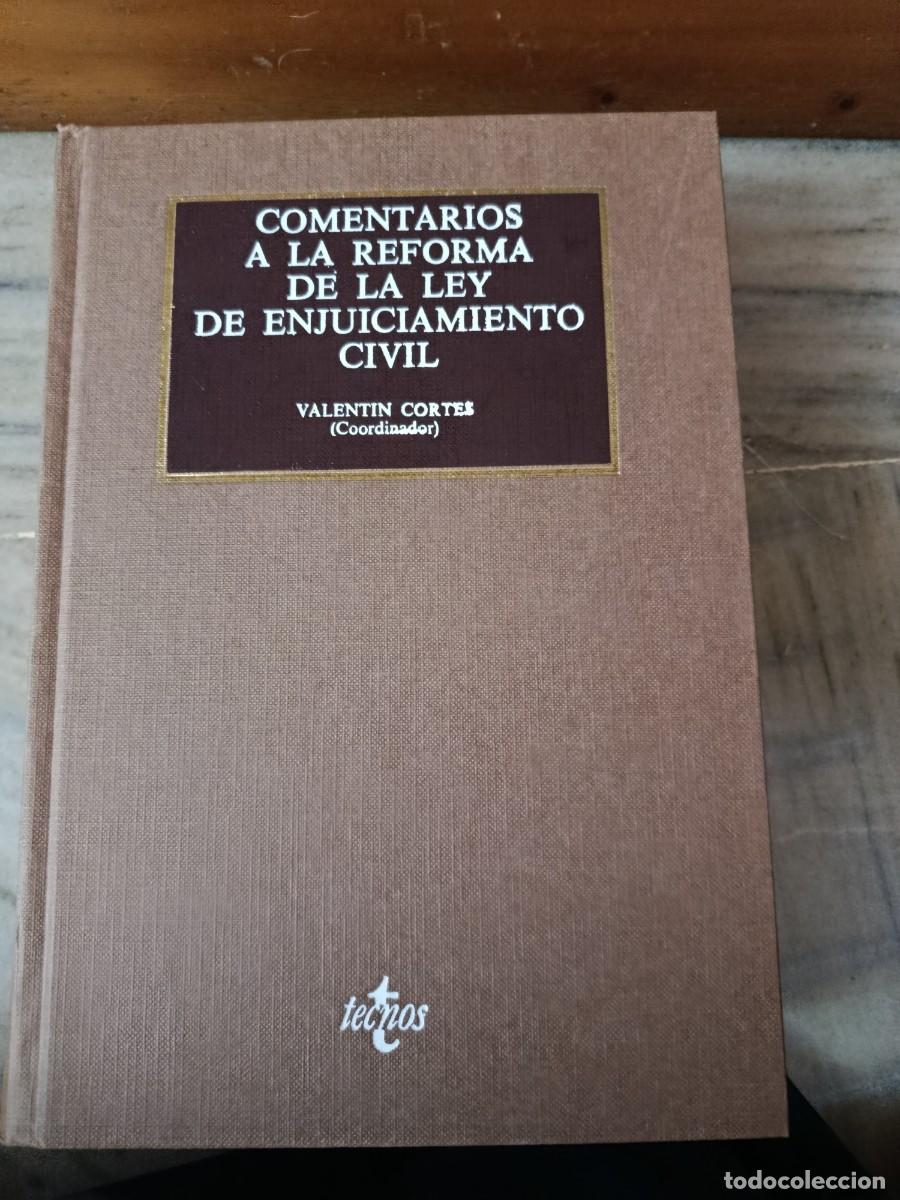 Gebrauchte B&uuml;cher: COMENTARIOS A LA REFORMA DE LEY DE ENJUICIAMIENTO CIVIL