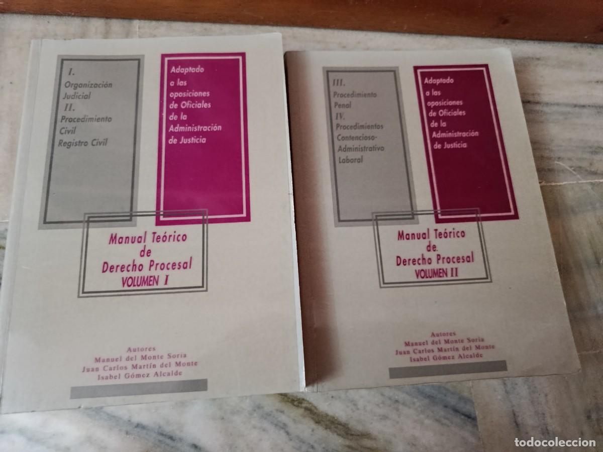 Gebrauchte B&uuml;cher: MANUEL TEORICO AL DERECHO PROCESAL 2 TOMOS