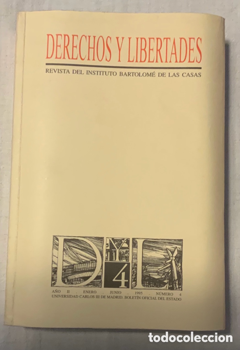 Libros de segunda mano: Derechos y Libertades. N&deg;4 1995