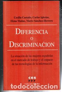 Libros de segunda mano: Diferencia o discriminaci&oacute;n, VVAA