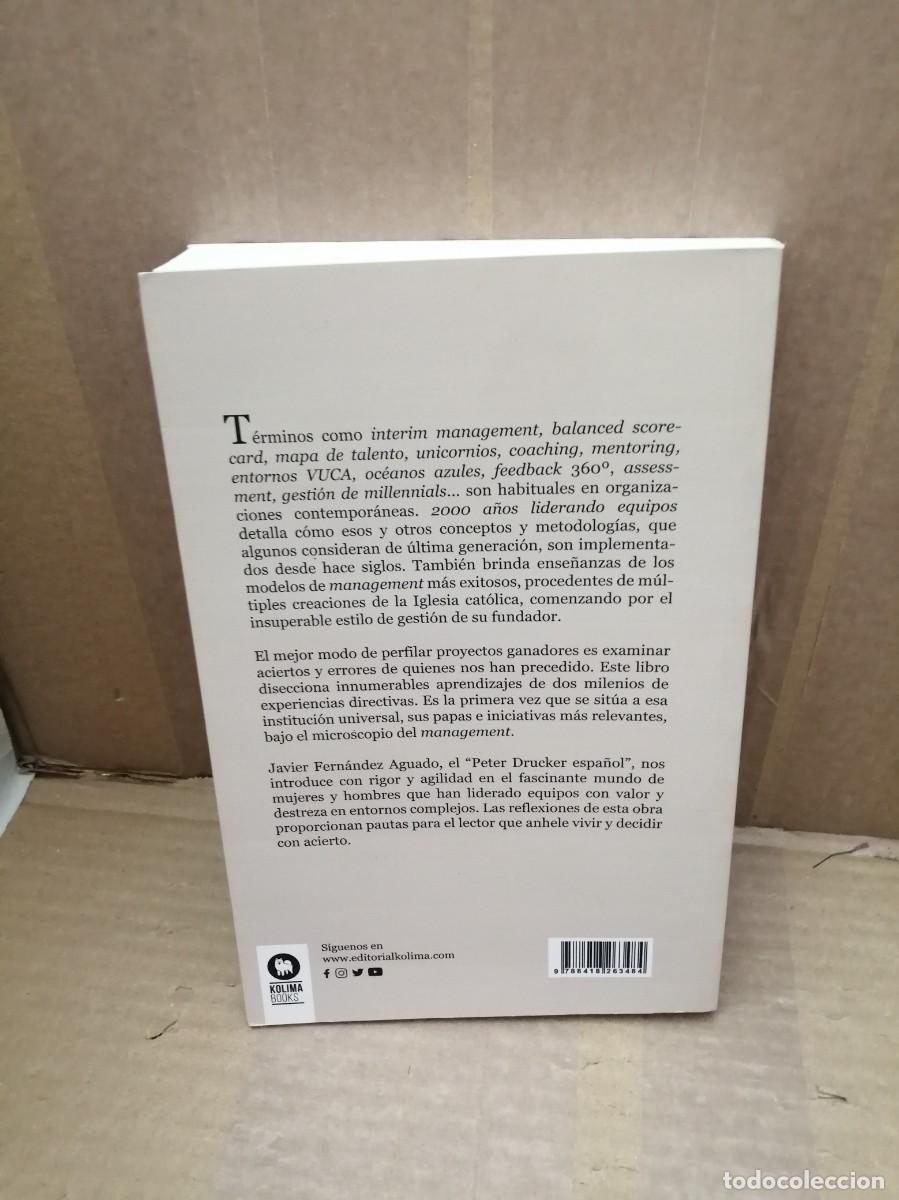 Libros de segunda mano: 2000 A&ntilde;os Liderando Equipos (Primera edici&oacute;n) - Foto 2