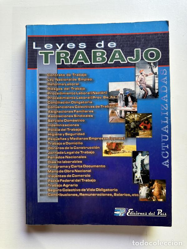 Libros de segunda mano: Leyes de trabajo - a