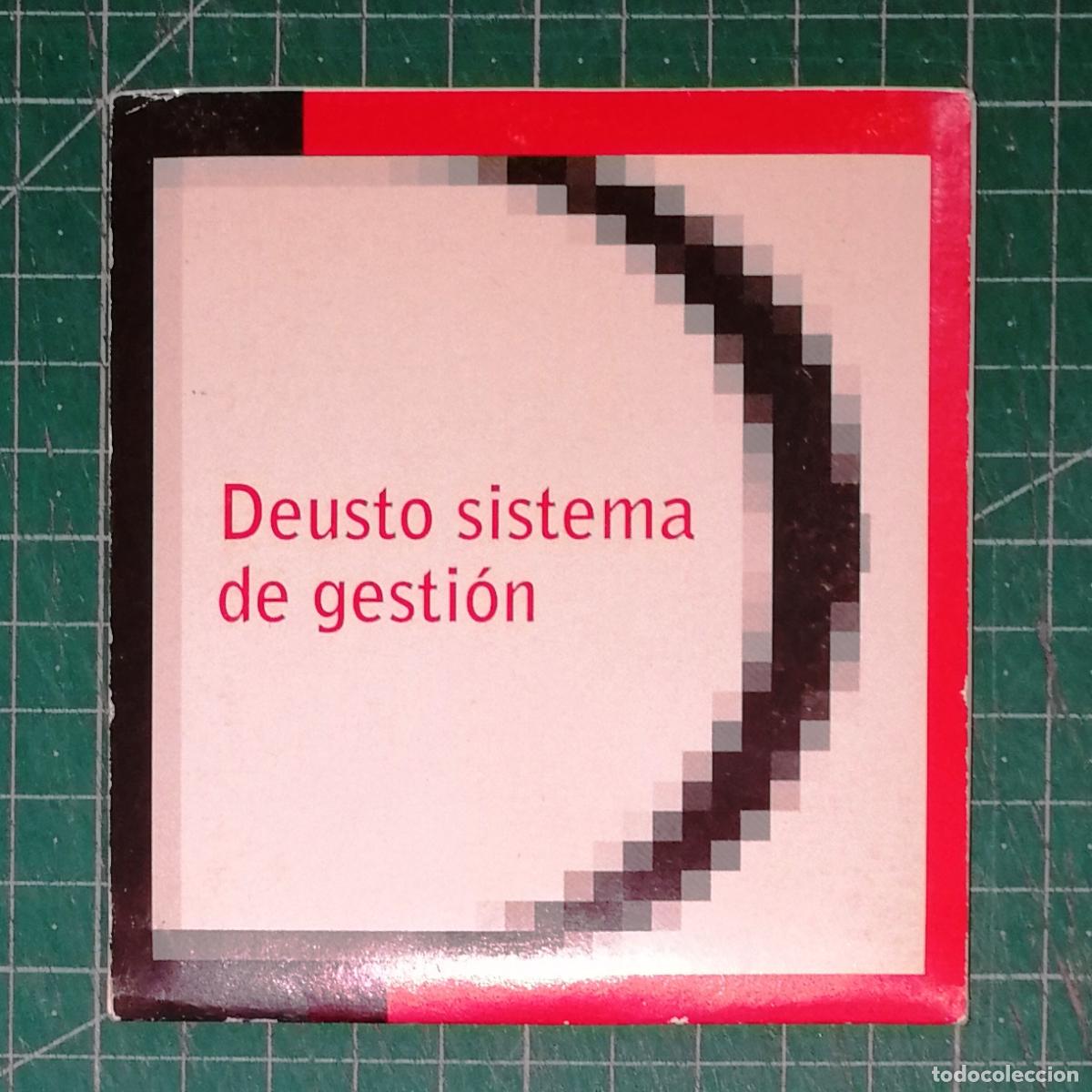 Libros de segunda mano: DISQUETE DISKETTE 3.5; 1,44 Mb. DEUSTO SISTEMA DE GESTI&Oacute;N. 2002. Versi&oacute;n 5.0. - Ed. Deusto, ca 1995