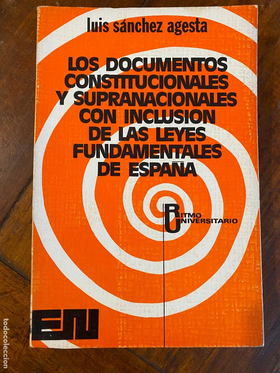 Libros de segunda mano: Los documentos constitucionales y supranacionales con inclusi&oacute;n de las leyes . - Luis S&aacute;nchez Agesta