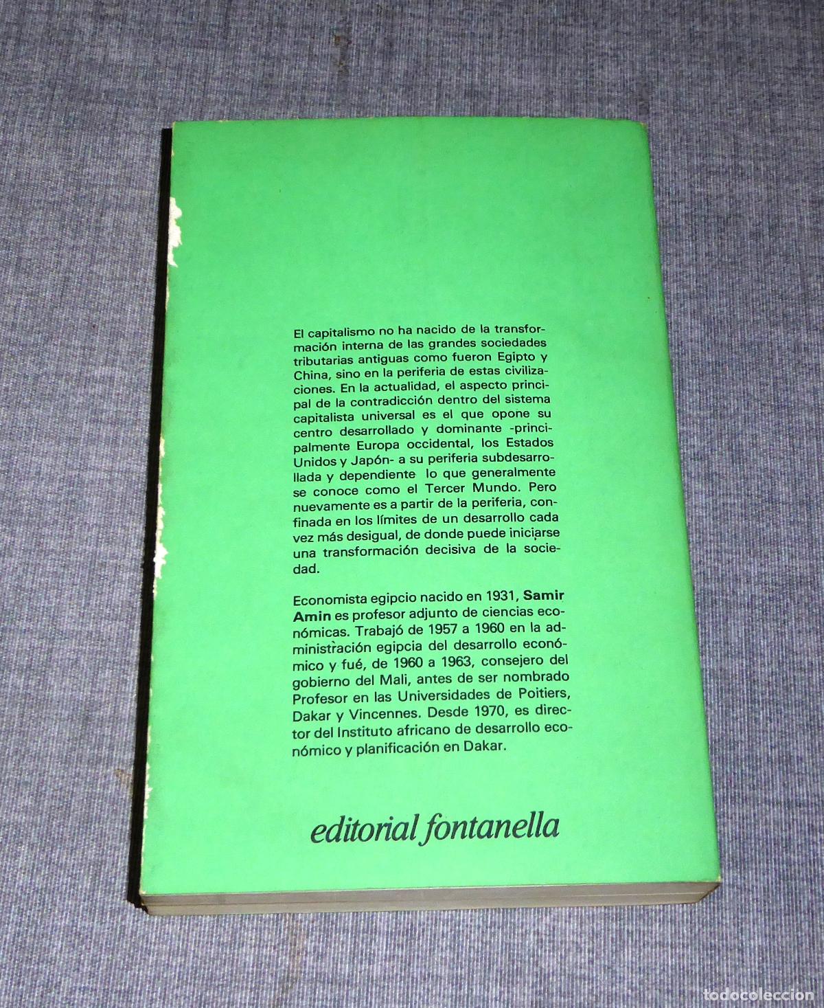 Libros de segunda mano: SAMIR AMIN - EL DESARROLLO DESIGUAL - Foto 2