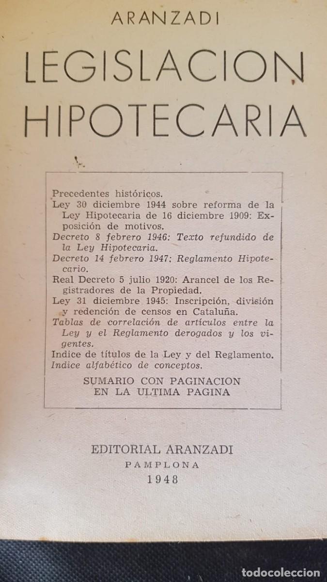 Libros de segunda mano: Aranzadi: Diversos libros de derecho