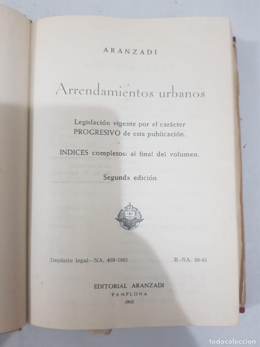 Libros de segunda mano: Aranzadi: Diversos libros de derecho - Foto 5