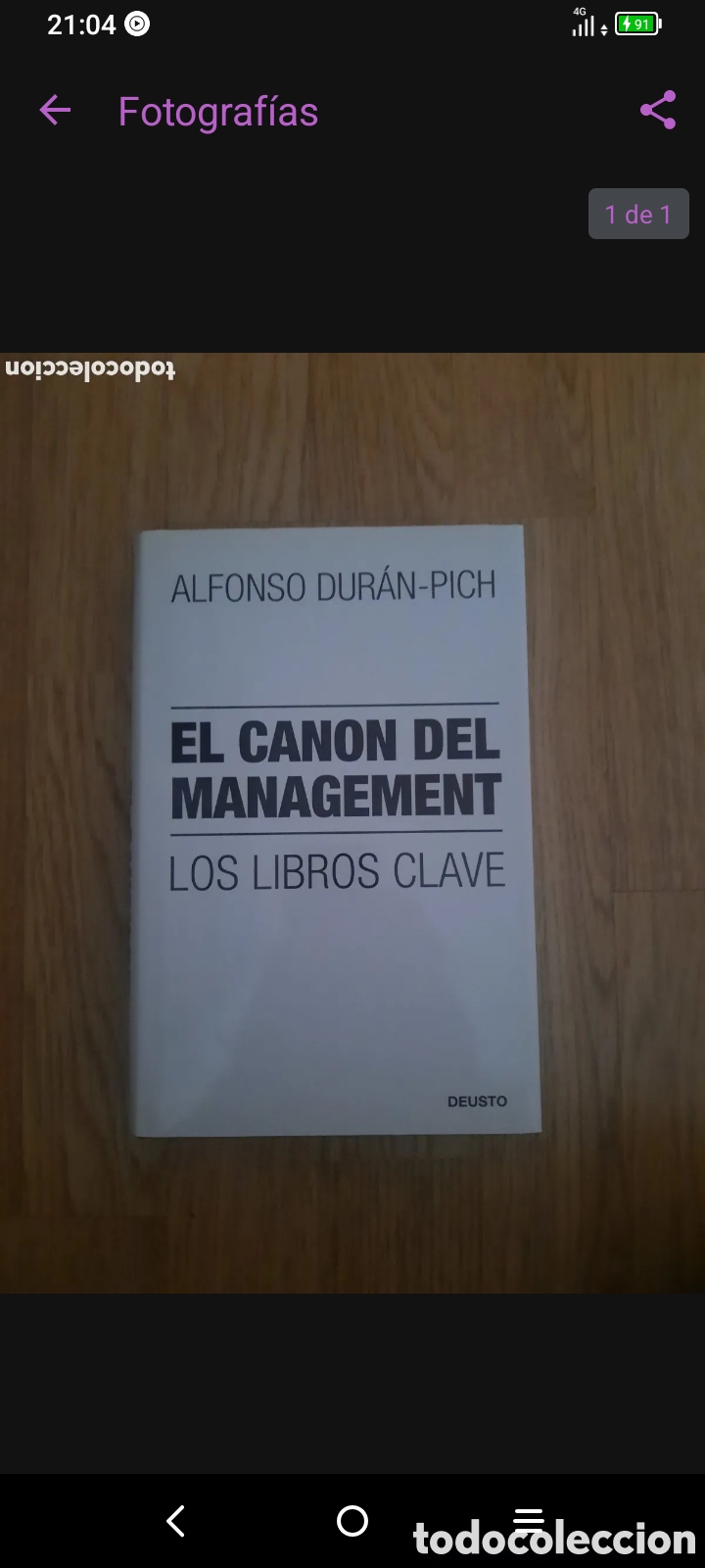 Libros de segunda mano: Toreteblanco el Canon del management los libros clave - Foto 1