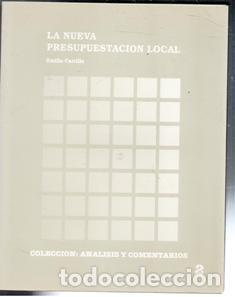 Second hand books: La nueva presupuestaci&oacute;n local, Emilio Carrillo