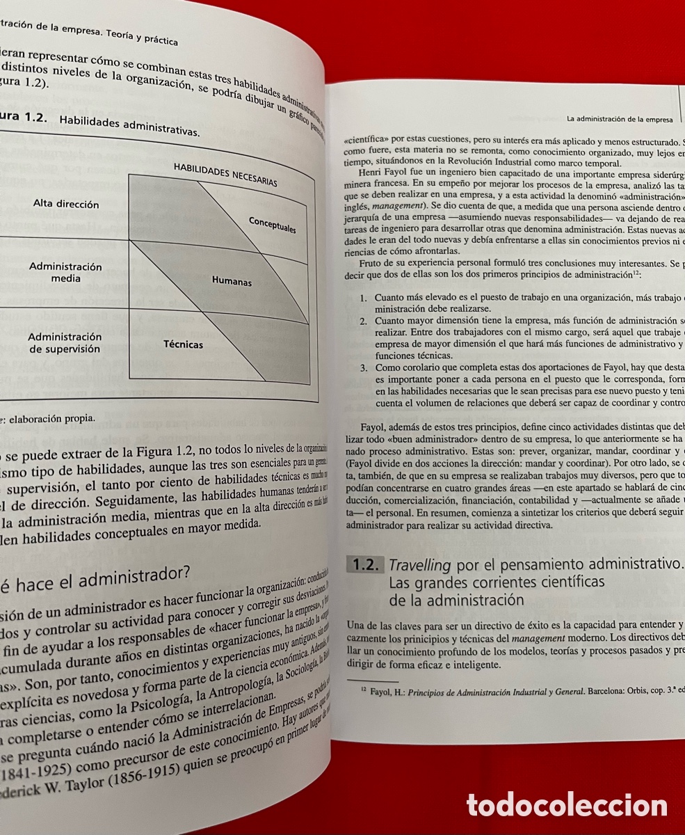 Libros de segunda mano: Libro Administraci&oacute;n de la Empresa - Teor&iacute;a y pr&aacute;ctica - Foto 4