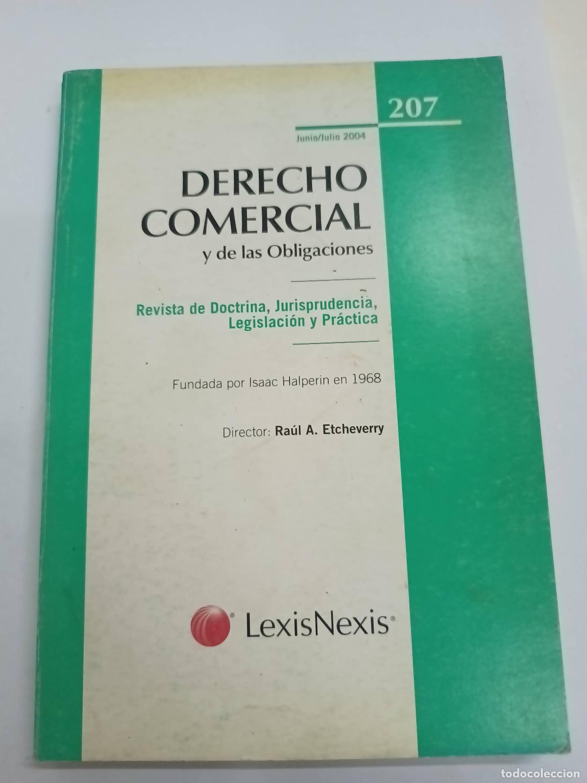 Livres d'occasion: Revista derecho comercial y de las obligaciones 207 - Ra&uacute;l Etcheverry