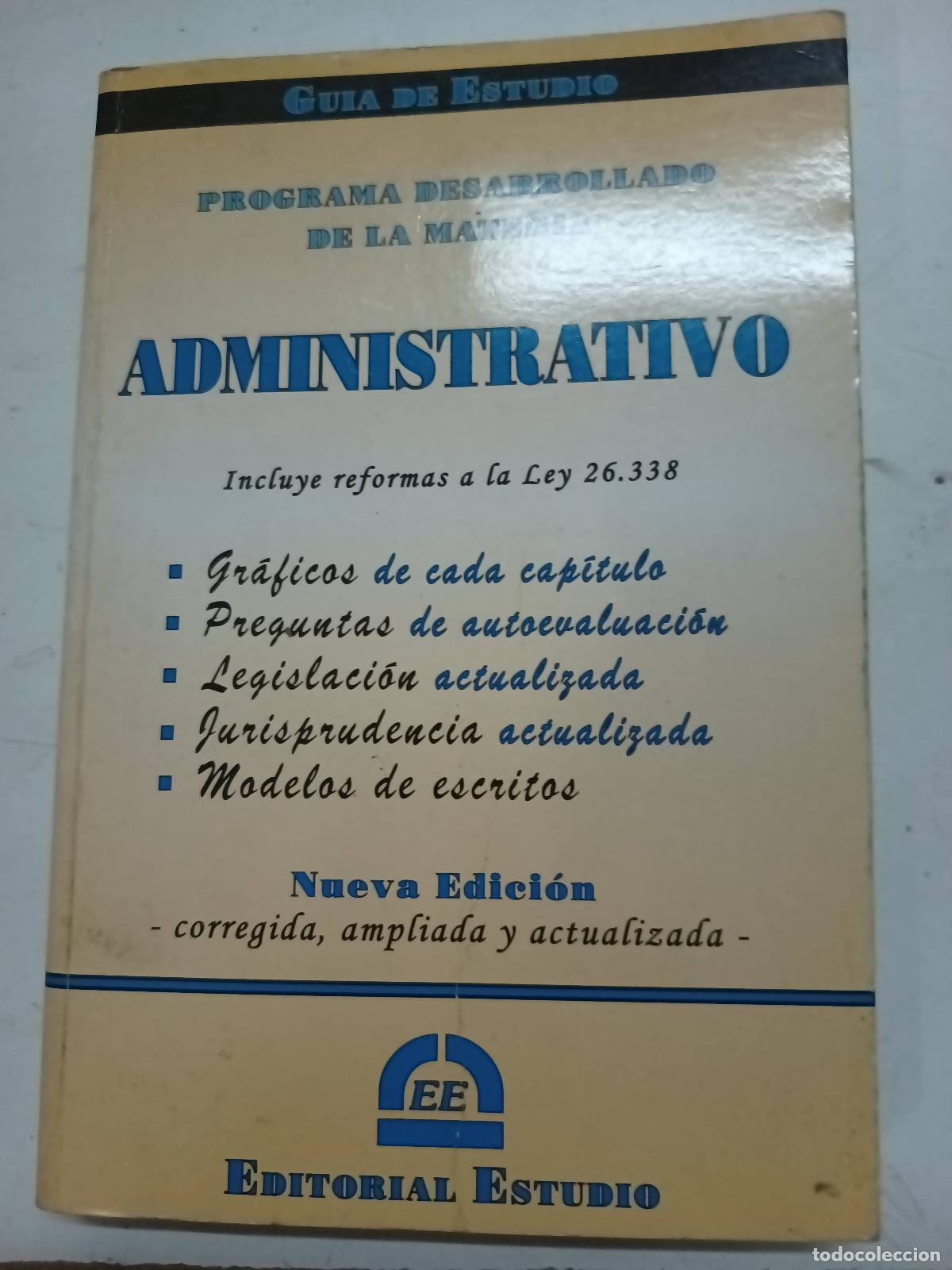 Libri di seconda mano: Gu&iacute;a de estudio Administrativo - Varios autores
