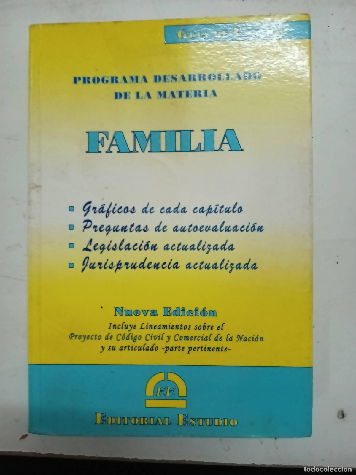 Libri di seconda mano: Gui&iacute;a de estudio de familia - Varios autores
