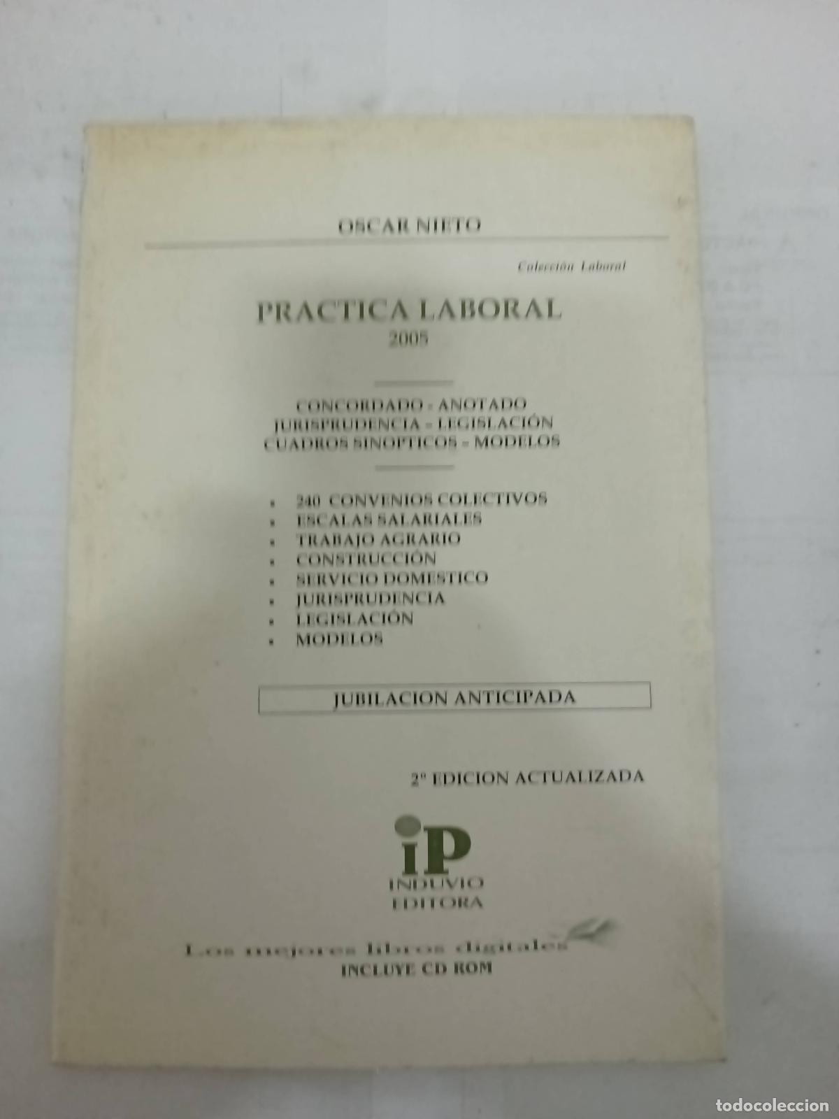 Libri di seconda mano: Practica laboral 2005 - Oscar Nieto