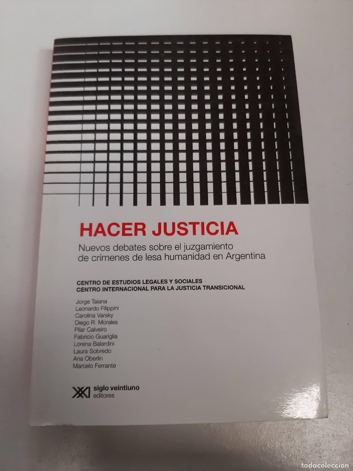 Second hand books: Hacer justicia - Varios autores