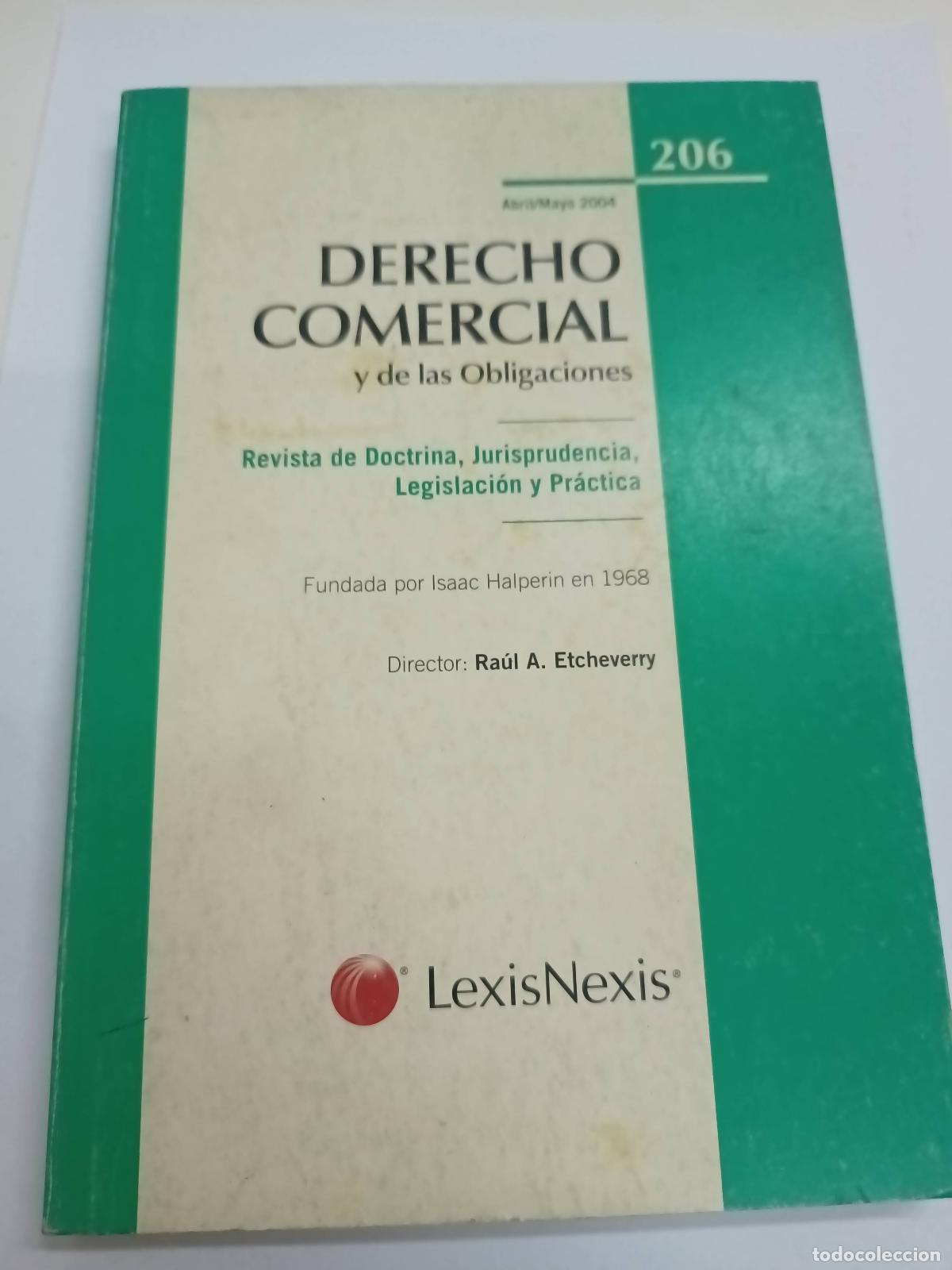 Livres d'occasion: Revista derecho comercial y de las obligaciones 206 - Ra&uacute;l Etcheverry