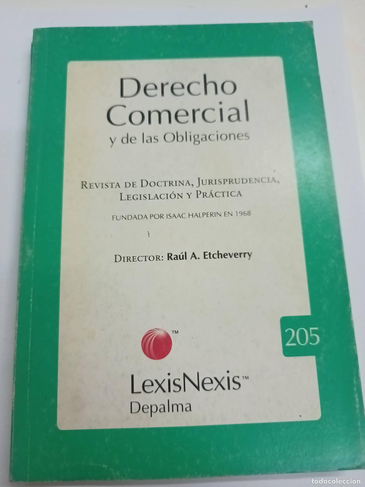 Livres d'occasion: Revista derecho comercial y de las obligaciones 205 - Ra&uacute;l Etcheverry