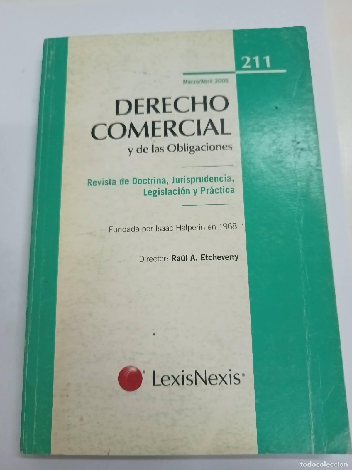 Livres d'occasion: Revista derecho comercial y de las obligaciones 211 - Ra&uacute;l Etcheverry