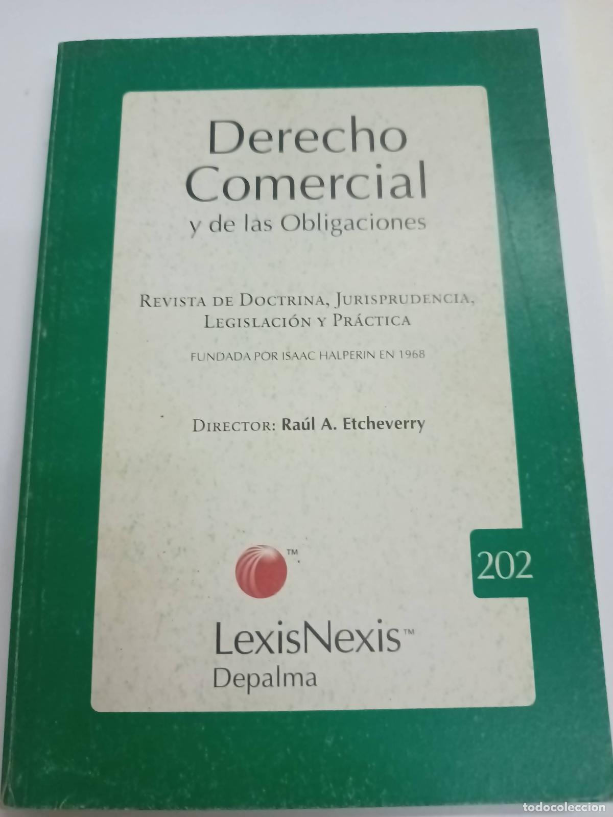 Livres d'occasion: Revista derecho comercial y de las obligaciones 202 - Ra&uacute;l Etcheverry