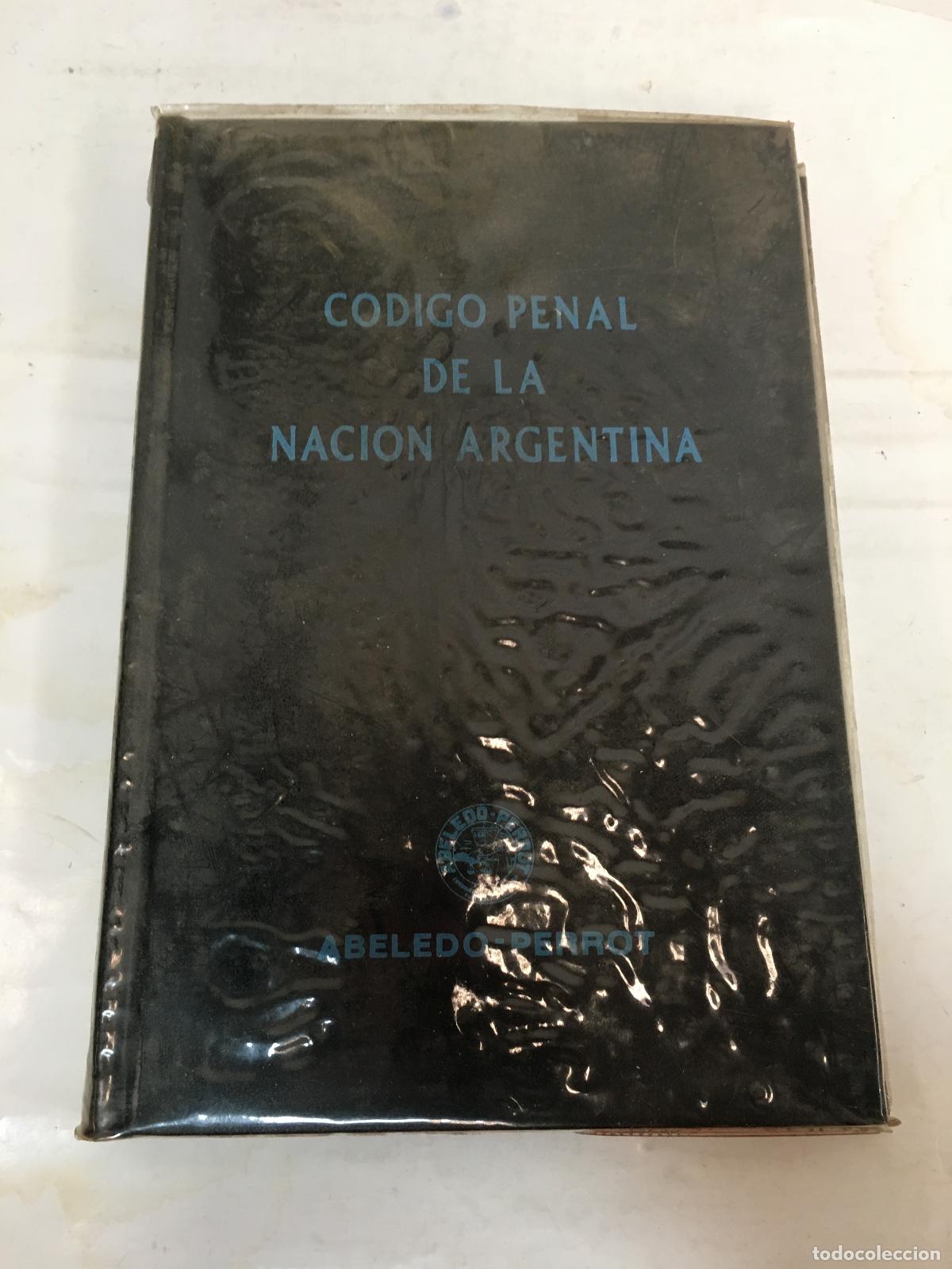 Libros de segunda mano: Codigo penal de la Nacion Argentina - M.I. Chichizola