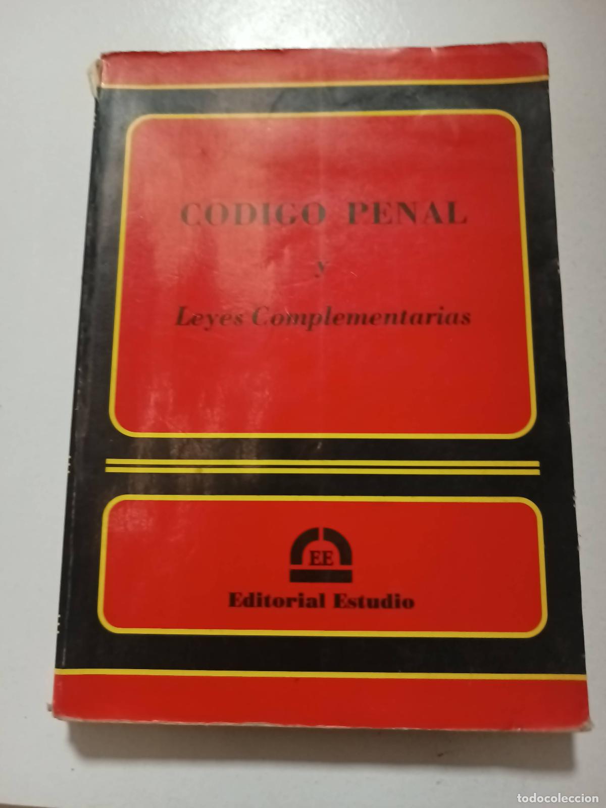 Libros de segunda mano: Codigo penal y leyes complementarias - Varios autores